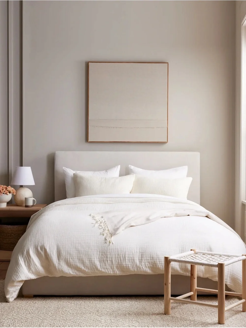 Quince Organic Cotton Guaze Duvet Cover KING - NEW in Bag